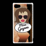 Coque Sony Xperia Z5 Compact Miss Guyane Chatain