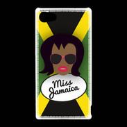 Coque Sony Xperia Z5 Compact Miss Jamaica Black