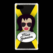 Coque Sony Xperia Z5 Compact Miss Jamaica Brune