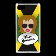 Coque Sony Xperia Z5 Compact Miss Jamaica Rousse