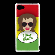 Coque Sony Xperia Z5 Compact Miss Rasta Chatain