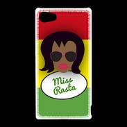 Coque Sony Xperia Z5 Compact Miss Rasta Black