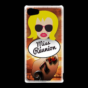 Coque Sony Xperia Z5 Compact Miss Réunion Blonde