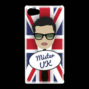Coque Sony Xperia Z5 Compact Mister UK Brun
