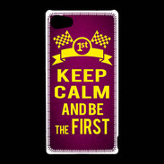 Coque Sony Xperia Z5 Compact Keep Calm and Be the First Rose