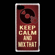 Coque Sony Xperia Z5 Compact Keep Calm and Mix That Rouge