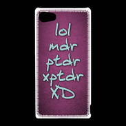 Coque Sony Xperia Z5 Compact LOL MDR Rose ZG