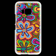 Coque HTC One M9 Fond hippie 2