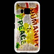 Coque HTC One M9 Humanité et paix