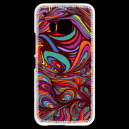 Coque HTC One M9 Fond Hippie 3