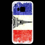 Coque HTC One M9 Drapeau français vintage 2