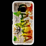 Coque HTC One M9 Rasta Ganja