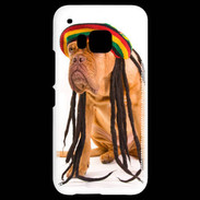 Coque HTC One M9 Chien Rasta