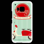Coque HTC One M9 Scooter Vintage