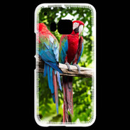 Coque HTC One M9 Couple de macaw