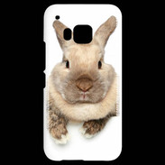 Coque HTC One M9 Portrait de lapin