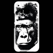 Coque HTC One M9 Regard de gorille en dessin