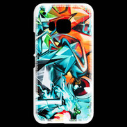 Coque HTC One M9 Graffiti abstrait