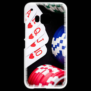 Coque HTC One M9 Quinte poker