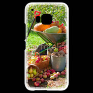 Coque HTC One M9 fruits et légumes d'automne