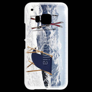 Coque HTC One M9 transat et skis neige