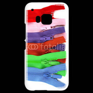 Coque HTC One M9 Fermetures éclaires coutures