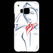 Coque HTC One M9 Hôtesse de l'air 4