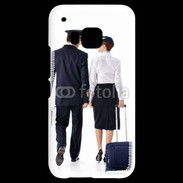 Coque HTC One M9 Commandant de bord et hôtesse de l'air