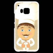 Coque HTC One M9 Chef vintage