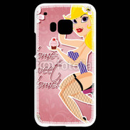 Coque HTC One M9 Dessin femme sexy style Betty Boop
