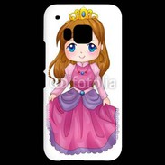 Coque HTC One M9 Cute cartoon illustration of a queen