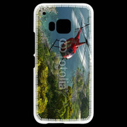 Coque HTC One M9 Hélicoptère R44