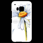 Coque HTC One M9 Fleurs en peinture 550