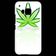 Coque HTC One M9 Feuille de cannabis 2