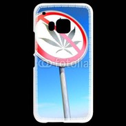 Coque HTC One M9 Interdiction de cannabis