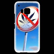 Coque HTC One M9 Interdiction de cannabis 2