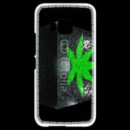 Coque HTC One M9 Cube de cannabis