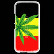 Coque HTC One M9 Drapeau allemand cannabis