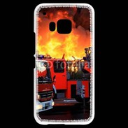 Coque HTC One M9 Intervention des pompiers incendie