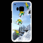 Coque HTC One M9 Ski freestyle en montagne 20