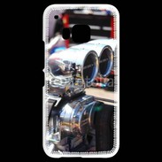 Coque HTC One M9 moteur dragster 4