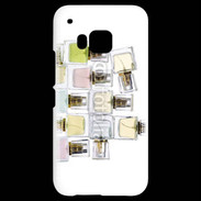 Coque HTC One M9 Pyramide de bouteilles de parfums