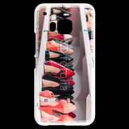 Coque HTC One M9 Dressing chaussures