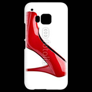 Coque HTC One M9 Escarpin rouge 2