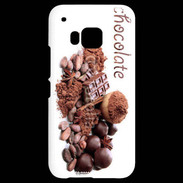 Coque HTC One M9 Amour de chocolat