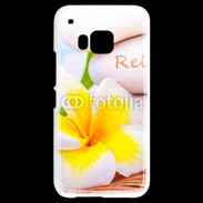 Coque HTC One M9 Fleurs relax
