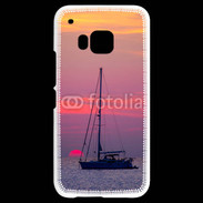 Coque HTC One M9 Couché de soleil en mer 50
