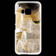 Coque HTC One M9 Coupes de champagne