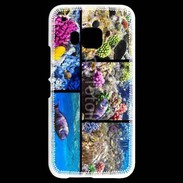 Coque HTC One M9 Poissons et coraux 5