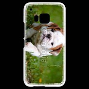 Coque HTC One M9 Chiot bulldog anglais 3
